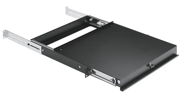 K&M 49070 Sliding shelf, 1U, 36cm 