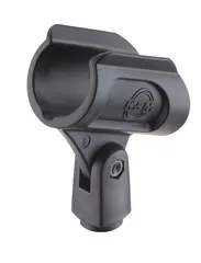 K&amp;M 85070 Microphone clip 34-40 mm (3/8 +5/8 ), Easy mic remove