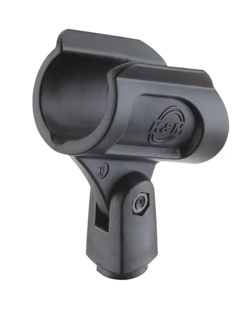 K&M 85070 Microphone clip 34-40 mm (3/8 +5/8 ), Easy mic remove 