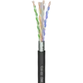 Kordz ONE Cat6A F/UTP Network Cable 152M Cat6A F/UTP, 23AWG, CPR Dca LSZH, BK