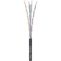 Kordz PRO SlimCat Cat6 U/UTP Outdoor Cat6 U/UTP Cable, 28AWG, UV resis. PE