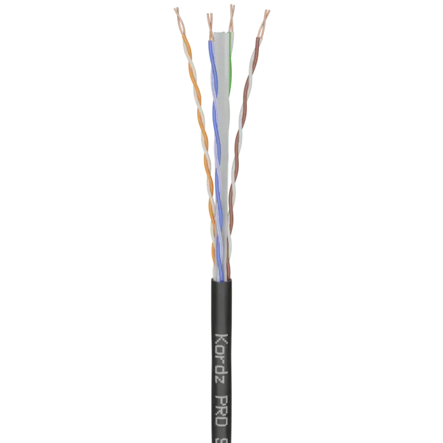 Kordz PRO SlimCat Cat6 U/UTP Outdoor Cat6 U/UTP Cable, 28AWG, UV resis. PE 