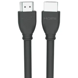 Kordz ONE 4.56Gbps Passive HDMI Cable 4.56Gbps, UL CMG PVC, charcoal, 10m