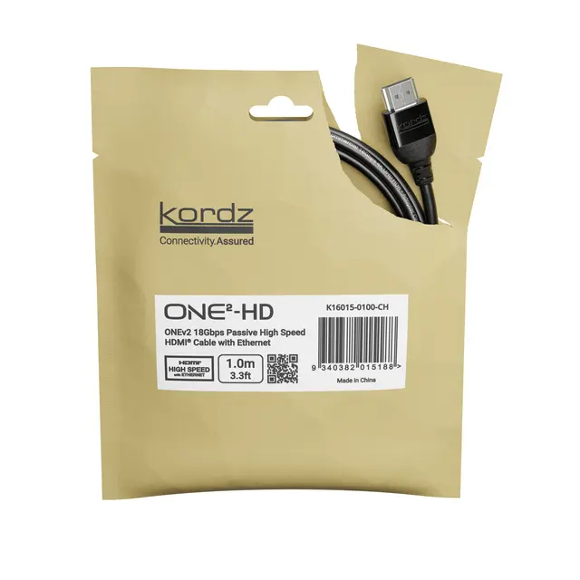 Kordz ONE 18Gbps Passive HDMI Cable 5m 