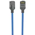 Kordz PRO SlimCat Cat6 U/UTP Patch Cord Cat6 U/UTP, 28AWG, UL CM PVC, BL, 0,15m