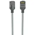 Kordz PRO SlimCat Cat6 U/UTP Patch Cord Cat6 U/UTP, 28AWG, UL CM PVC, GY, 0,15m
