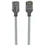 Kordz PRO SlimCat Cat6 U/UTP Patch Cord Cat6 U/UTP, 28AWG, UL CM PVC, GY, 0,15m 