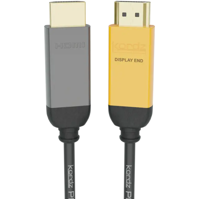 Kordz PRO4 48Gbps Active Optical HDMI 48Gbps, UL CMG, charcoal, 20m 