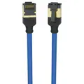 Kordz PRS SlimCat™ Cat6A Patch 0,15m U/FTP Patch Cord, 28AWG, UL CMG PVC, BL