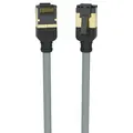 Kordz PRS SlimCat™ Cat6A Patch 0,15m U/FTP Patch Cord, 28AWG, UL CMG PVC, GY