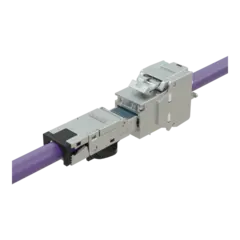 Kordz Cat6A Field Termination RJ45 Plug PRS, 23AWG, Zinc-alloy Die-cast