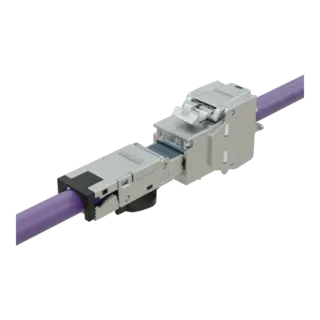 Kordz Cat6A Field Termination RJ45 Plug PRS, 23AWG, Zinc-alloy Die-cast