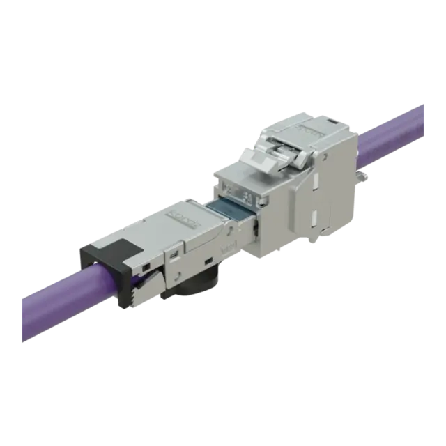 Kordz Cat6A Field Termination RJ45 Plug PRS, 23AWG, Zinc-alloy Die-cast 