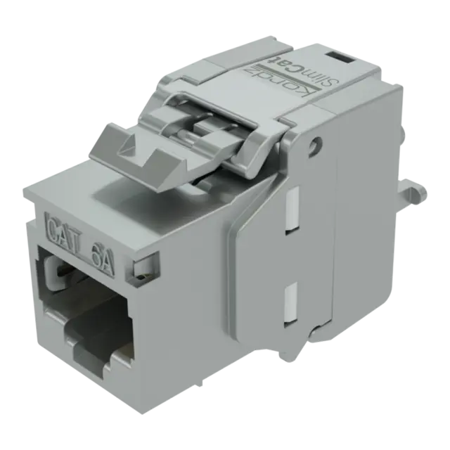 Kordz PRS-SCKS Cat6A Shielded Keystone Shielded Keystone RJ45, 28AWG, 12pcs 