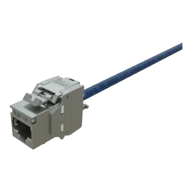 Kordz PRS-SCKS Cat6A Shielded Keystone Shielded Keystone RJ45, 28AWG, 12pcs 