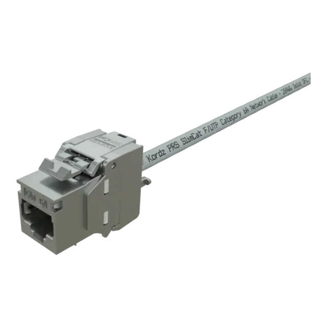 Kordz PRS-SCKS Cat6A Shielded Keystone Shielded Keystone RJ45, 28AWG, 12pcs 