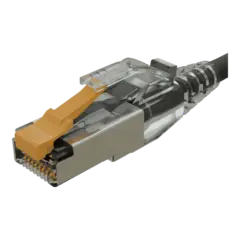 Kordz PRS-SCRJ Cat6A Shielded RJ45 Crimp Connector, 28AWG, clear, 100 pcs