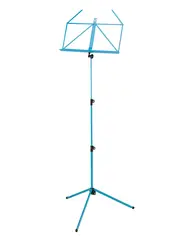 K&amp;M 10010 Notestativ, ocean blue Music stand