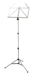 K&amp;M 10065 Notestativ nickel Music stand