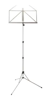 K&amp;M 10100 Notestativ, nikkel Music stand