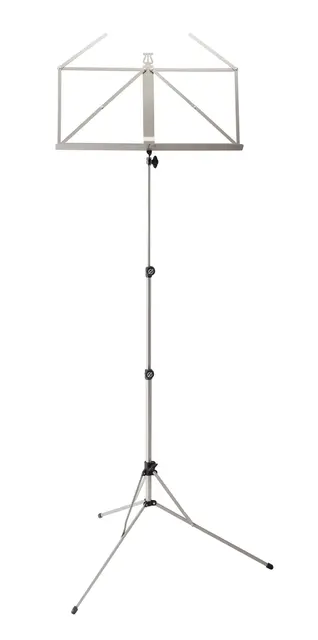 K&M 10100 Notestativ, nikkel Music stand 