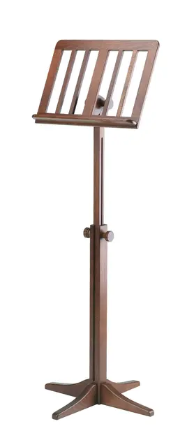 K&M 11611 Notestativ walnut Wooden music stand 