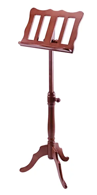 K&M 11701 Wooden music stand - walnut Wooden music stand 