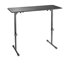 K&amp;M 12160 DJ Desk DJ desk for stationary and mobile use