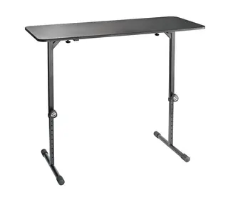 K&amp;M 12160 DJ Desk DJ desk for stationary and mobile use