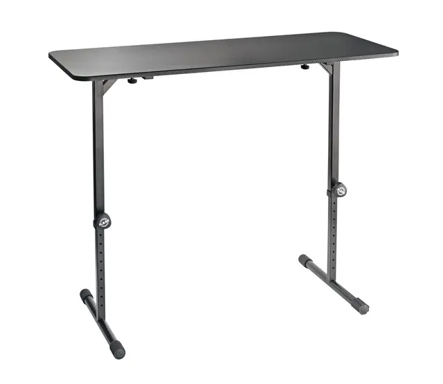 K&M 12160 DJ Desk DJ desk for stationary and mobile use 