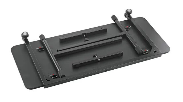 K&M 12160 DJ Desk DJ desk for stationary and mobile use 