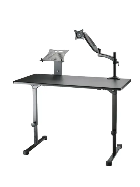 K&M 12170 DJ Desk Large folding event table 