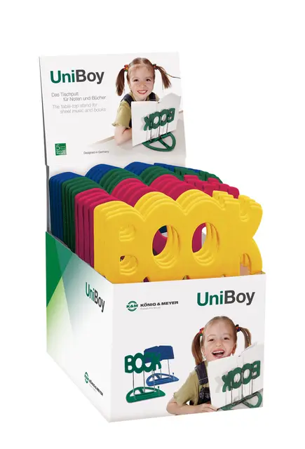 K&M 12440 Uni-Boy Book stand Multi-purpose table-top stand 