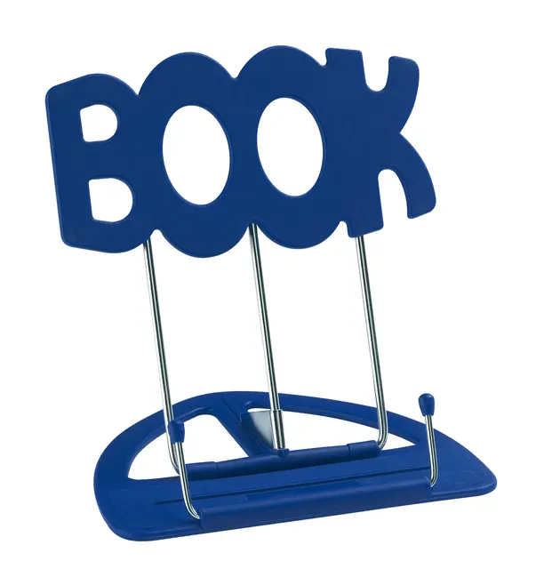 K&M 12440 UNI-BOY »BOOK« STAND blue Uni-Boy Book stand 