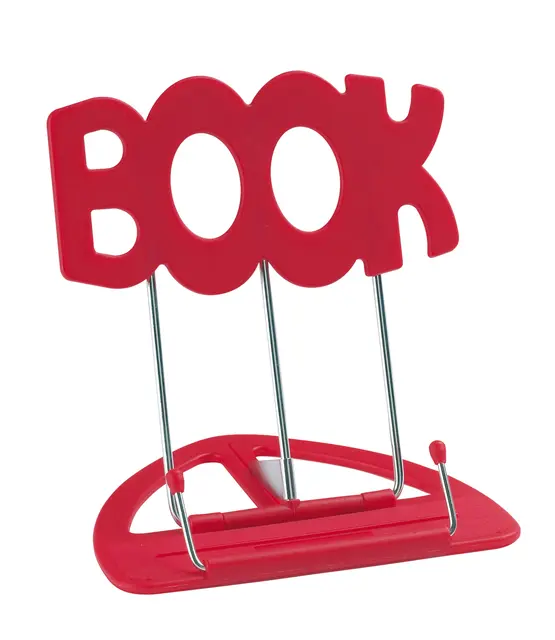 K&M 12440 UNI-BOY »BOOK« STAND red Uni-Boy Book stand 