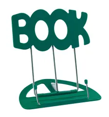 K&amp;M 12440 UNI-BOY »BOOK« STAND green Uni-Boy Book stand