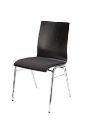 K&amp;M 13415 stablestol sort Stacking chair