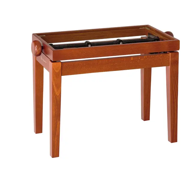 K&M 13740 Pianobenk tre-ramme, cherry Piano bench - wooden-frame 