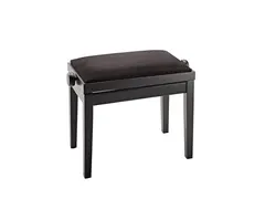 K&amp;M 13900 Pianobenk, sort matt bøk Piano bench