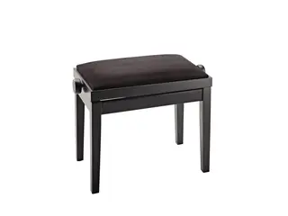 K&amp;M 13900 Pianobenk, sort matt bøk Piano bench