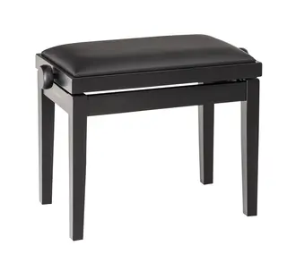 K&amp;M 13910 Pianobenk, sort matt bøk Piano bench