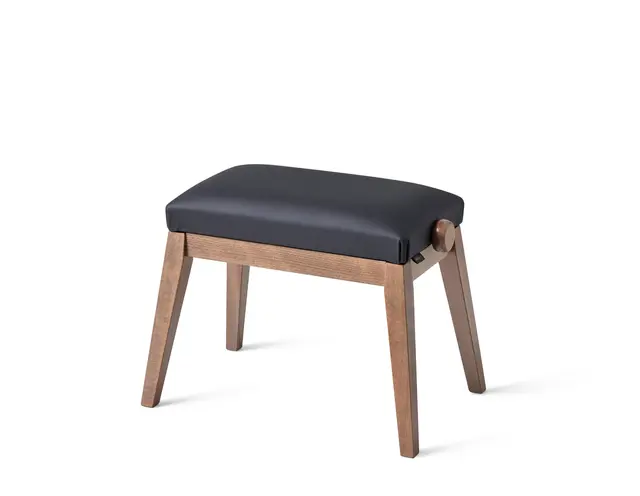K&M 13940-200-23 - bench walnut color piano bench, stylish design 
