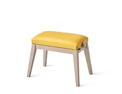 K&amp;M 13942 bench gray color Piano bench, stylish design yellow seat
