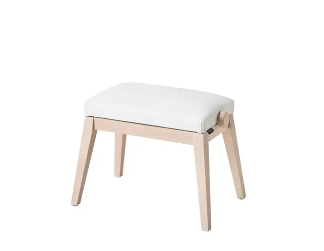 K&M 13946 bench ash color Piano bench, stylish design white seat 