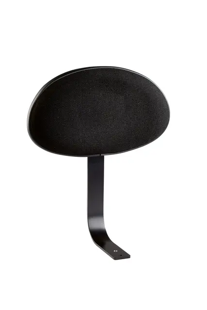 K&M 14033 Backrest. Sort stoff Backrest 