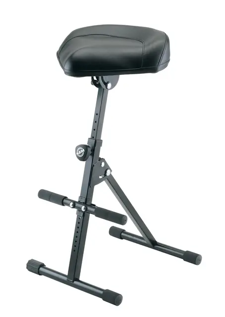 K&M 14047 Stol svart skinn Pneumatic stool 