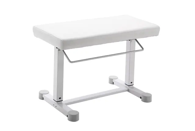 K&M 14080 Pianobenk, imitert skinn, hvit Piano bench »Uplift« 