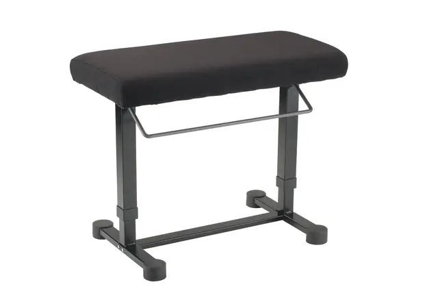 K&M 14081 Pianobenk sort stoff Piano bench »Uplift« 