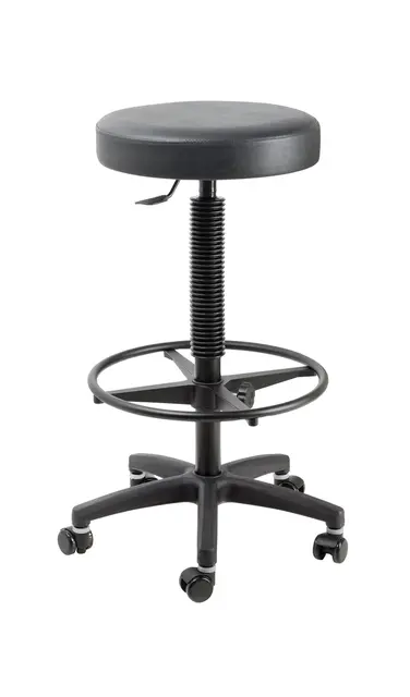 K&M 14089 Gitarstol Praktiske "Stop & Go"-hjul 