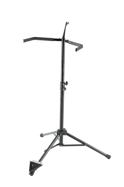 K&M 14100 Kontrabasstativ svart Double bass stand 